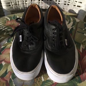 Leather Vans